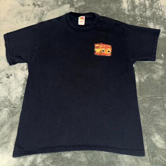 Fruit Of The Loom T-Shirt Mens L Black Original Gangster AL Capone Scarface - Picture 2 of 7